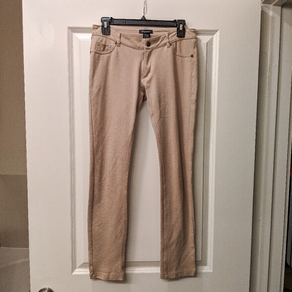 LAST CALL: Shinestar, tan stretchy pants